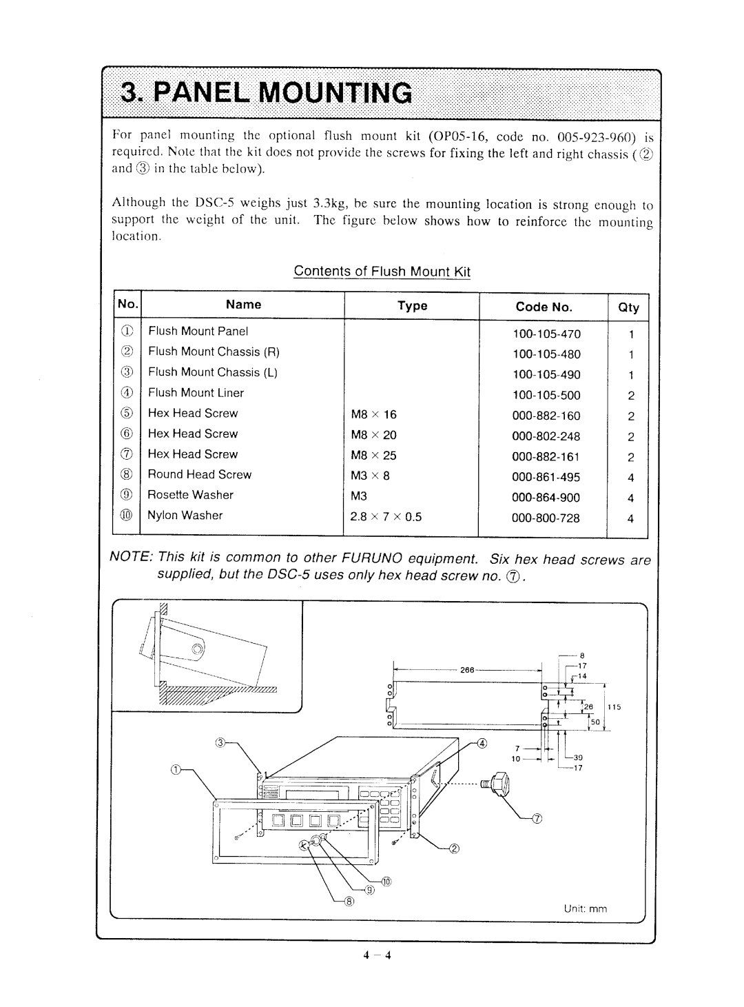 Furuno DSC-5R manual 