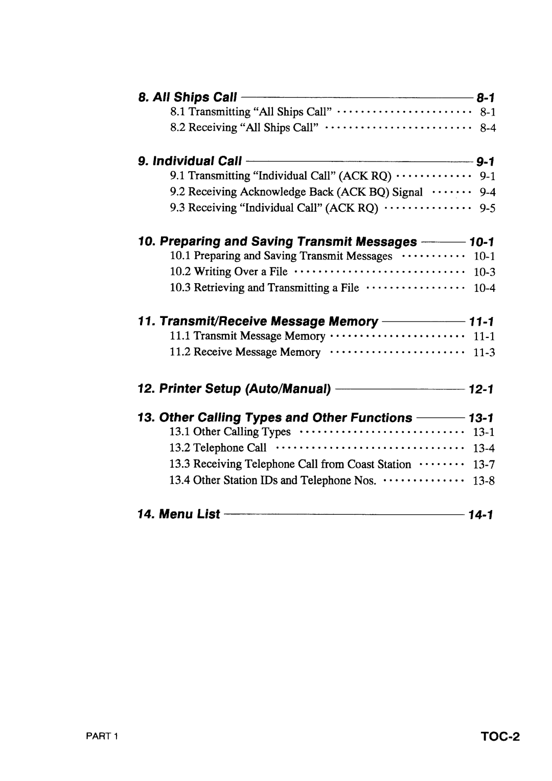 Furuno DSC-8V/8VP manual 