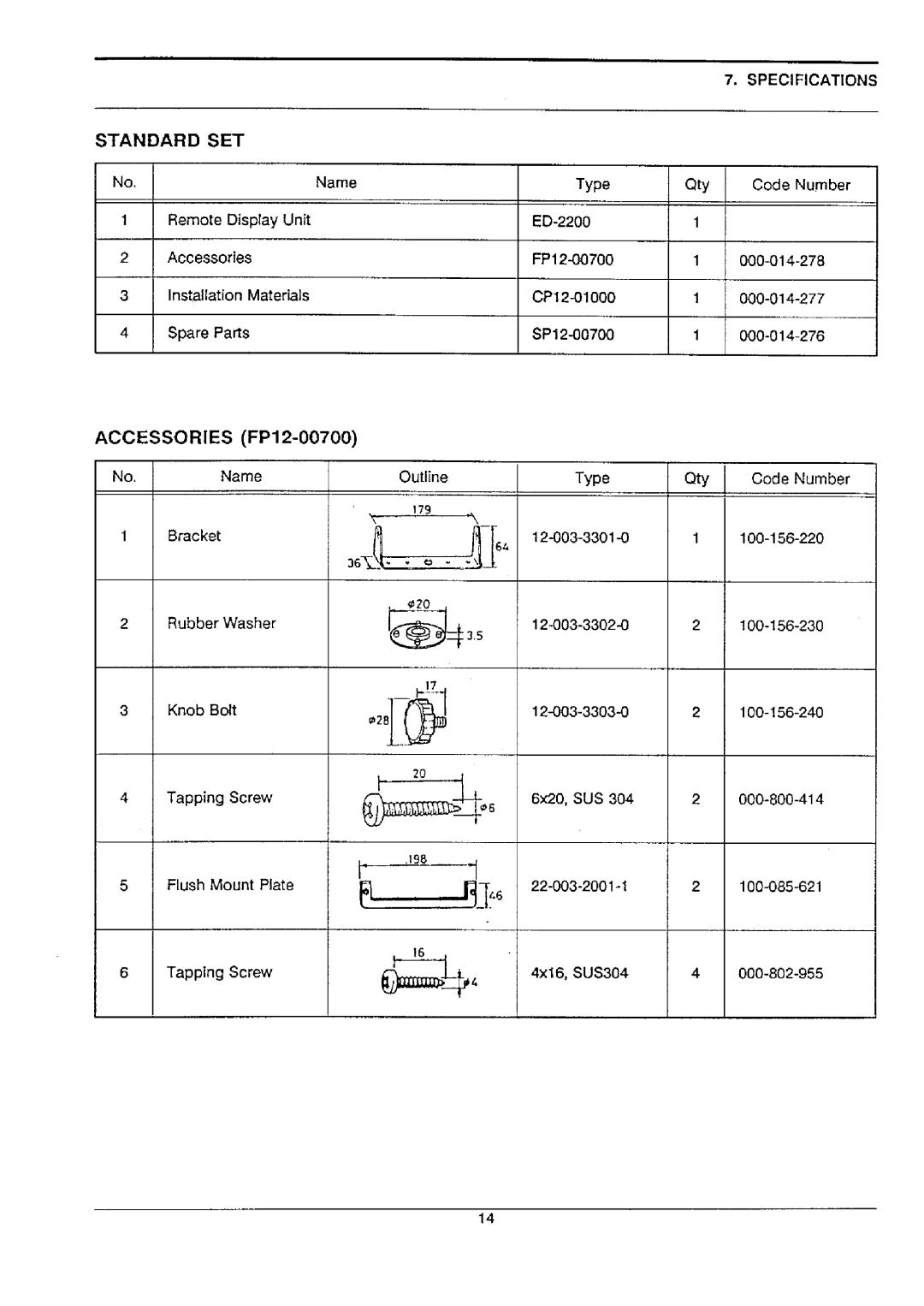 Furuno ED-2200 manual 