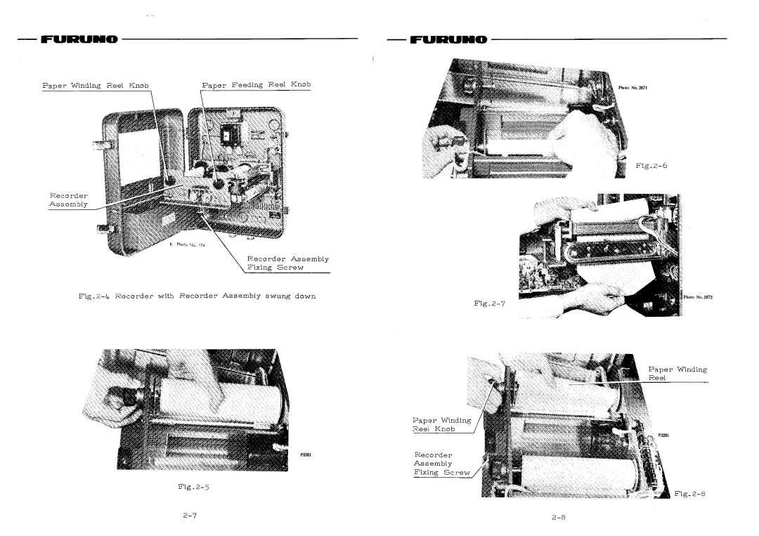 Furuno F-851SD manual 