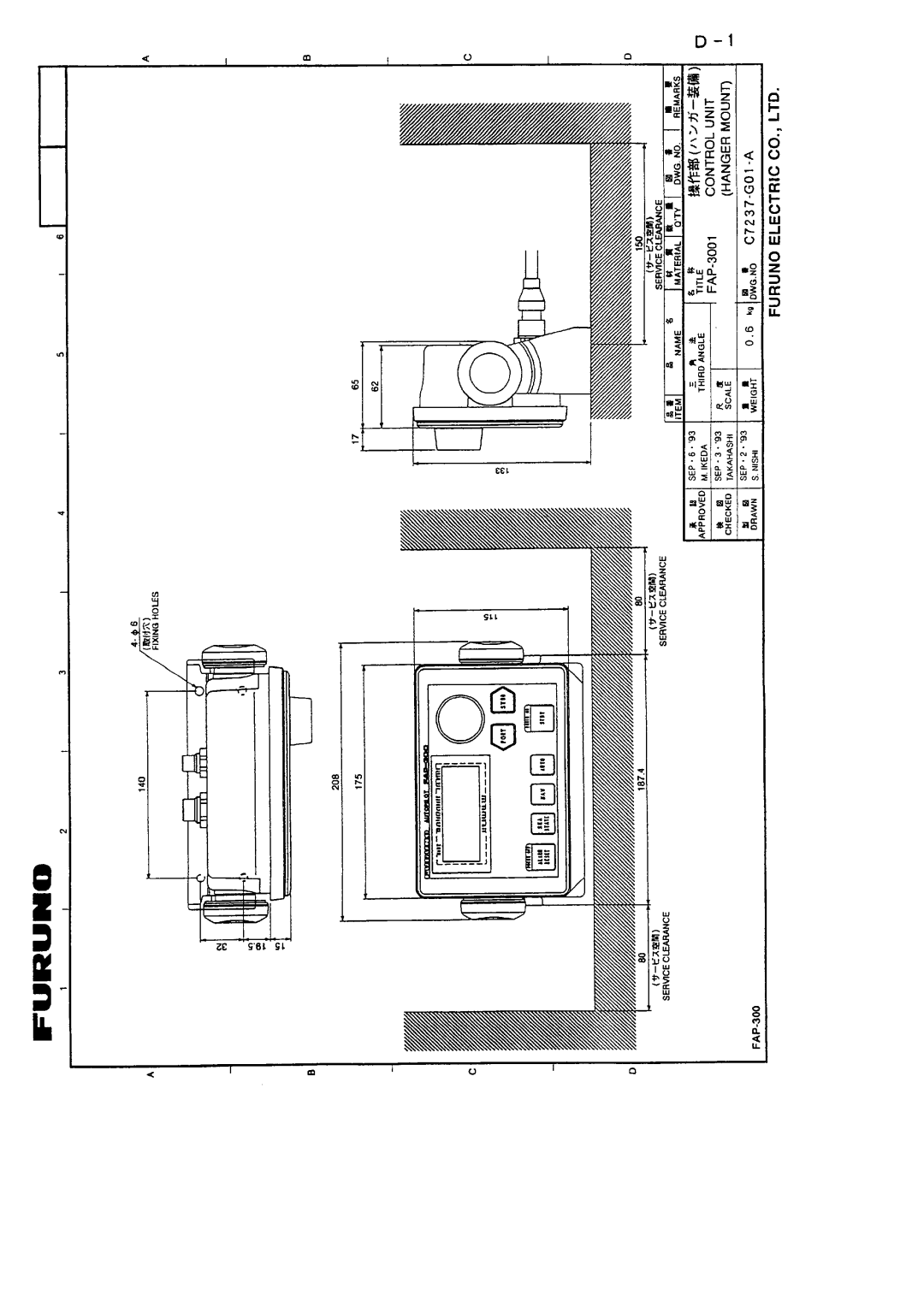 Furuno FAP-300 manual 