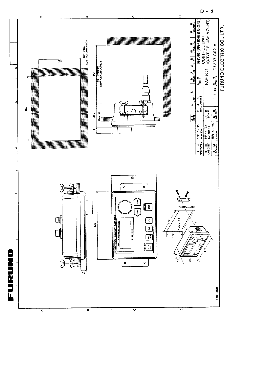 Furuno FAP-300 manual 