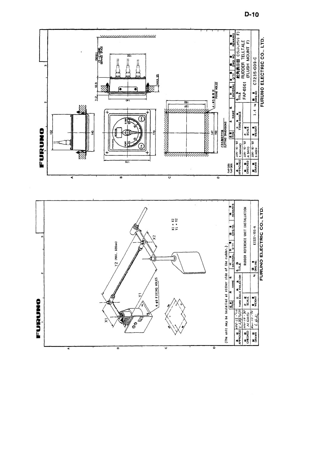 Furuno FAP-300 manual 