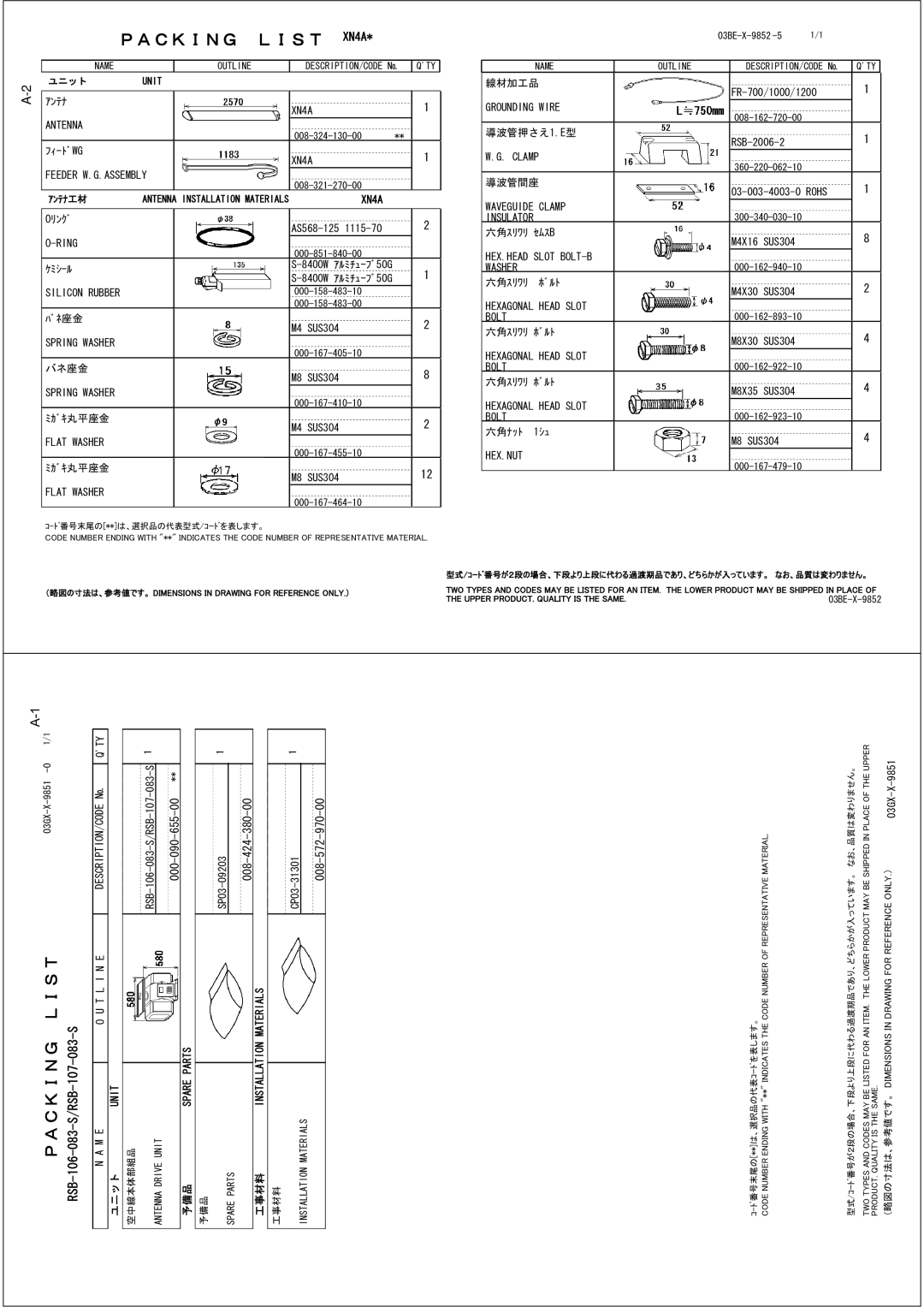 Furuno FAR-2157 installation manual 45$545$5 