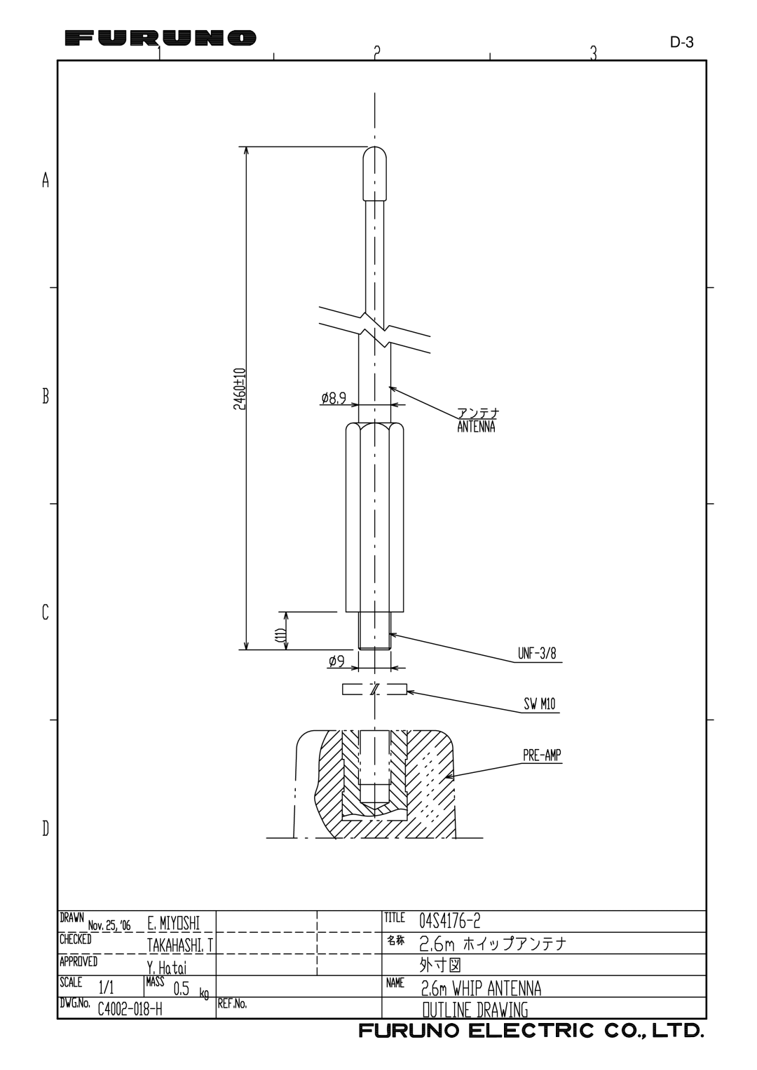 Furuno FAX-408 manual 