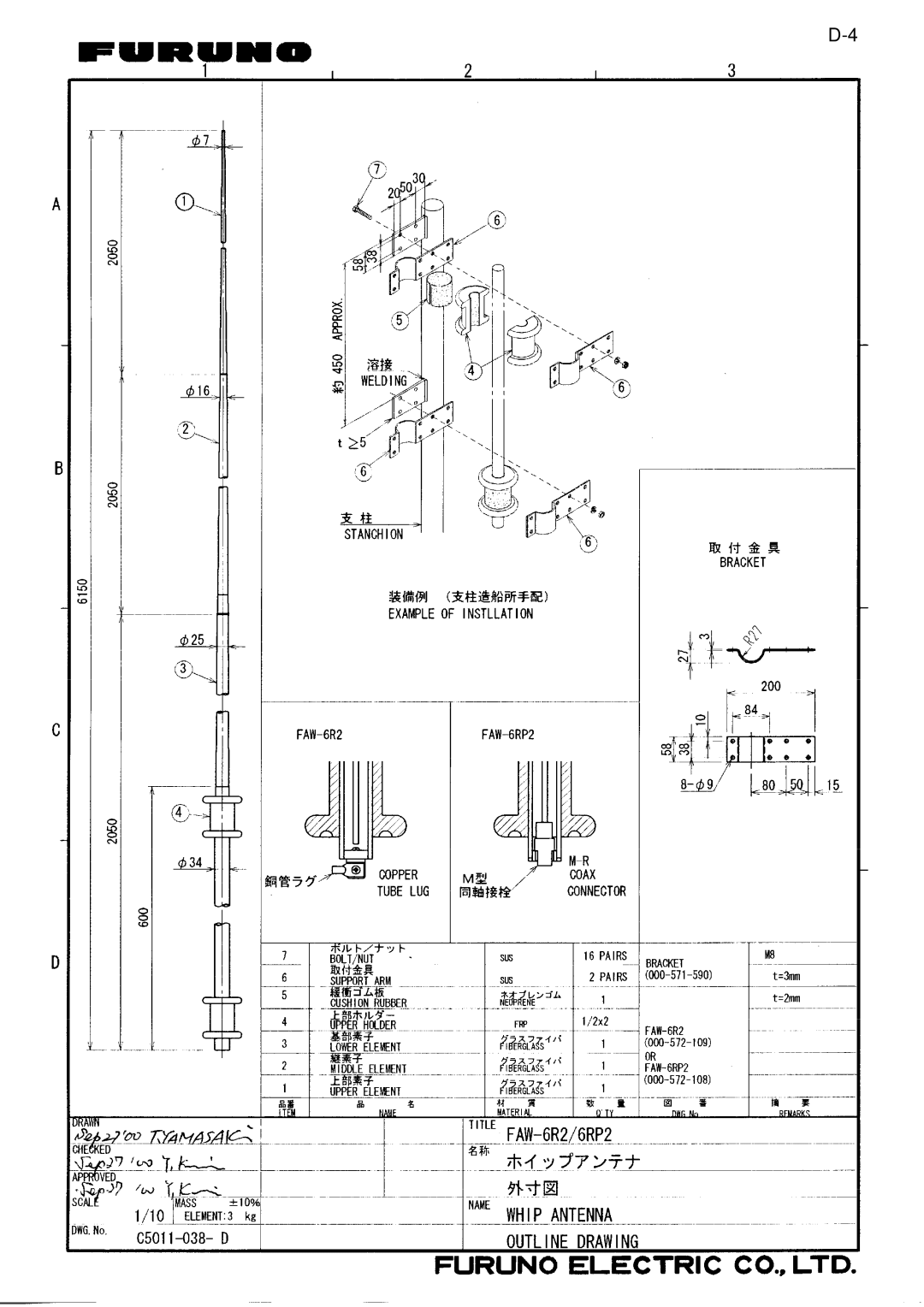 Furuno FAX-408 manual 