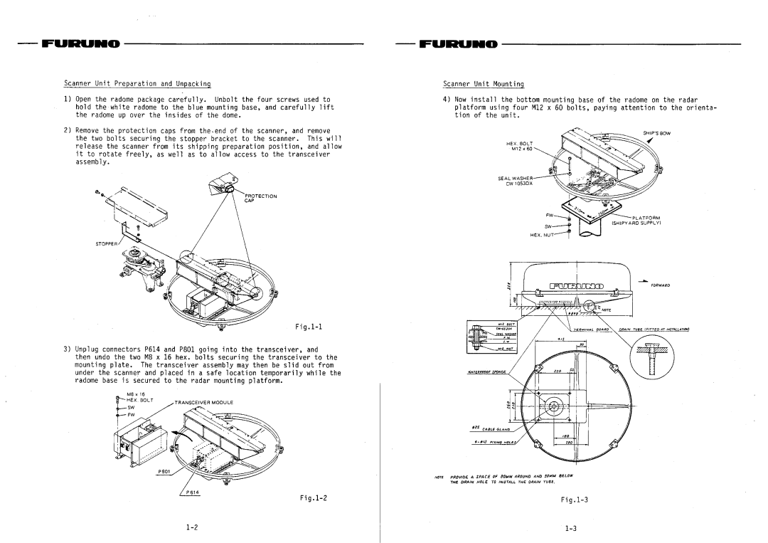 Furuno FCR-902 manual 