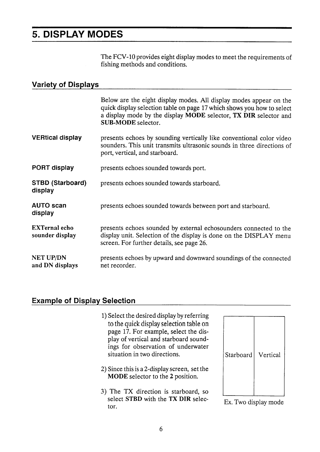 Furuno FCV-10 manual 