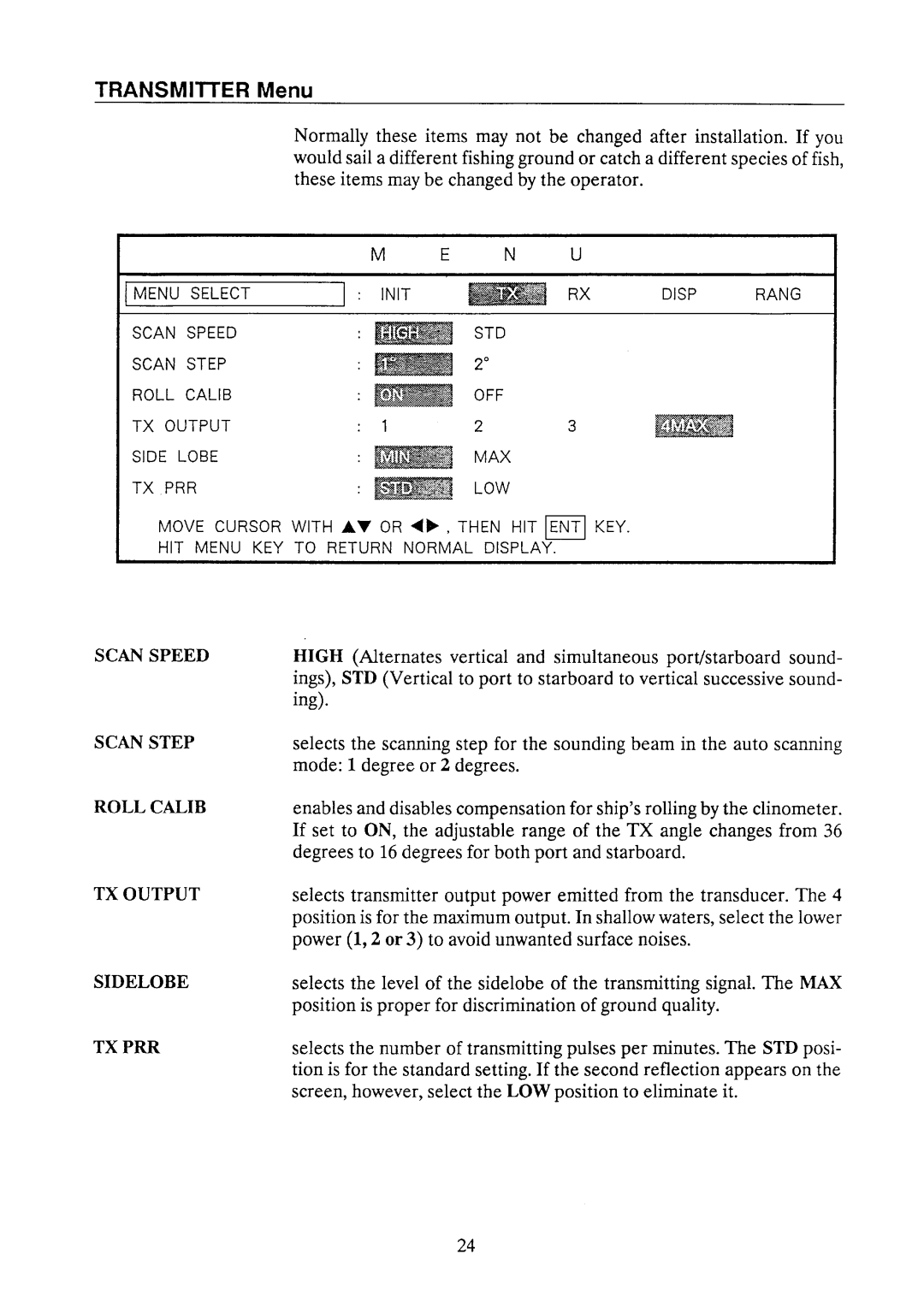 Furuno FCV-10 manual 