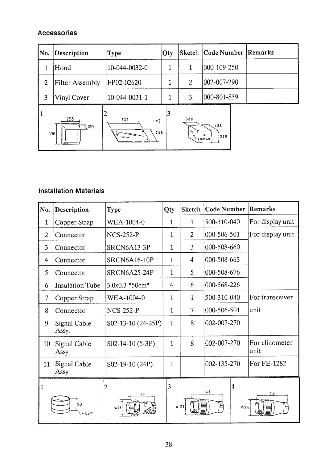 Furuno FCV-10 manual 