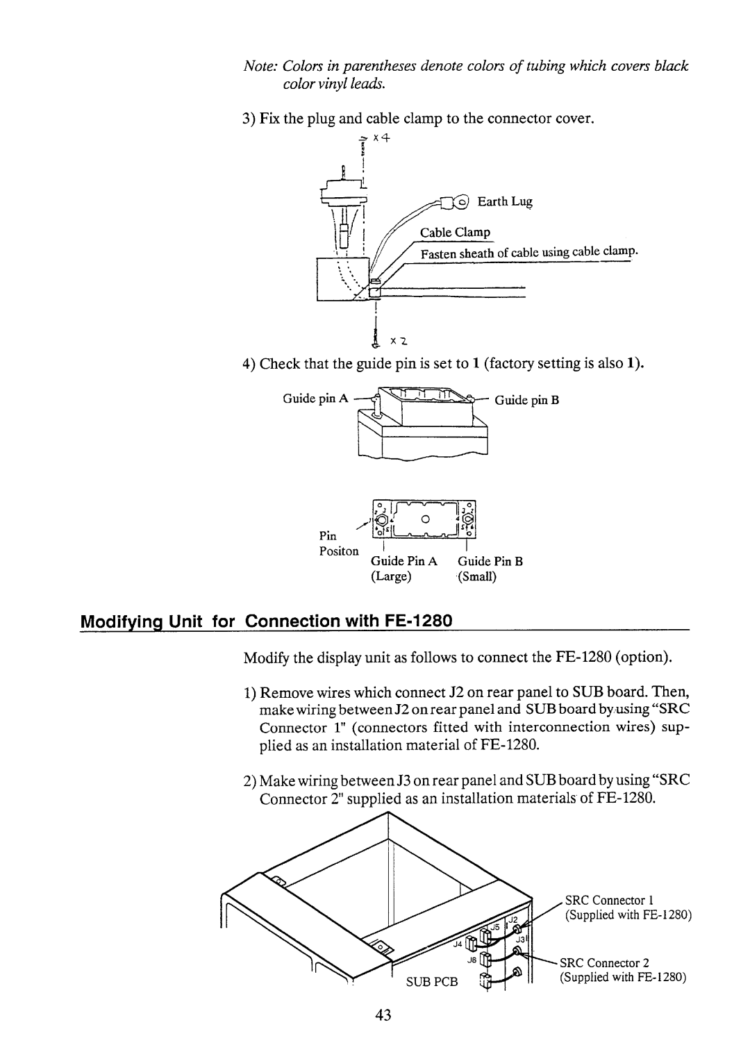 Furuno FCV-10 manual 