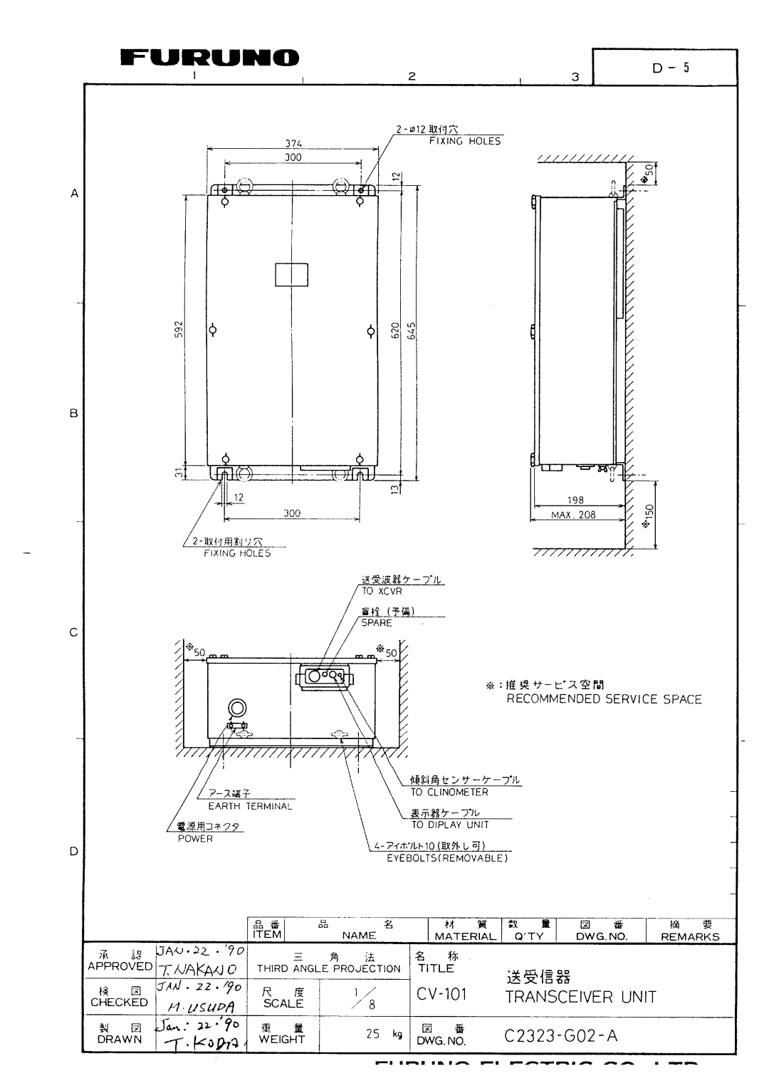 Furuno FCV-10 manual 