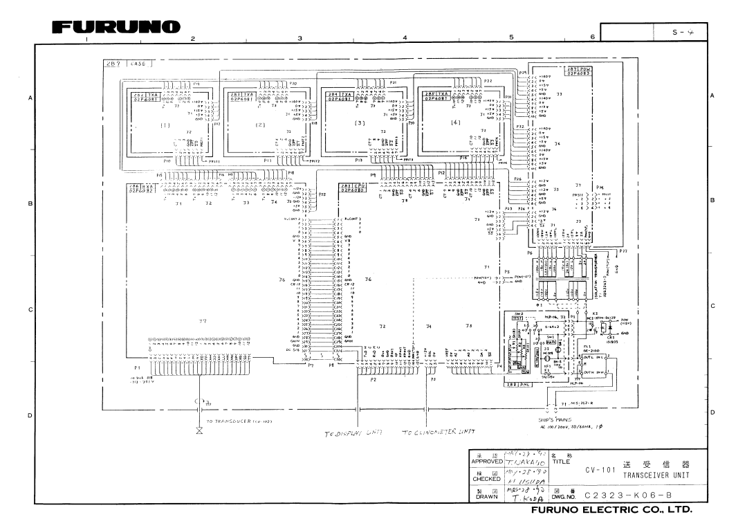 Furuno FCV-10 manual 