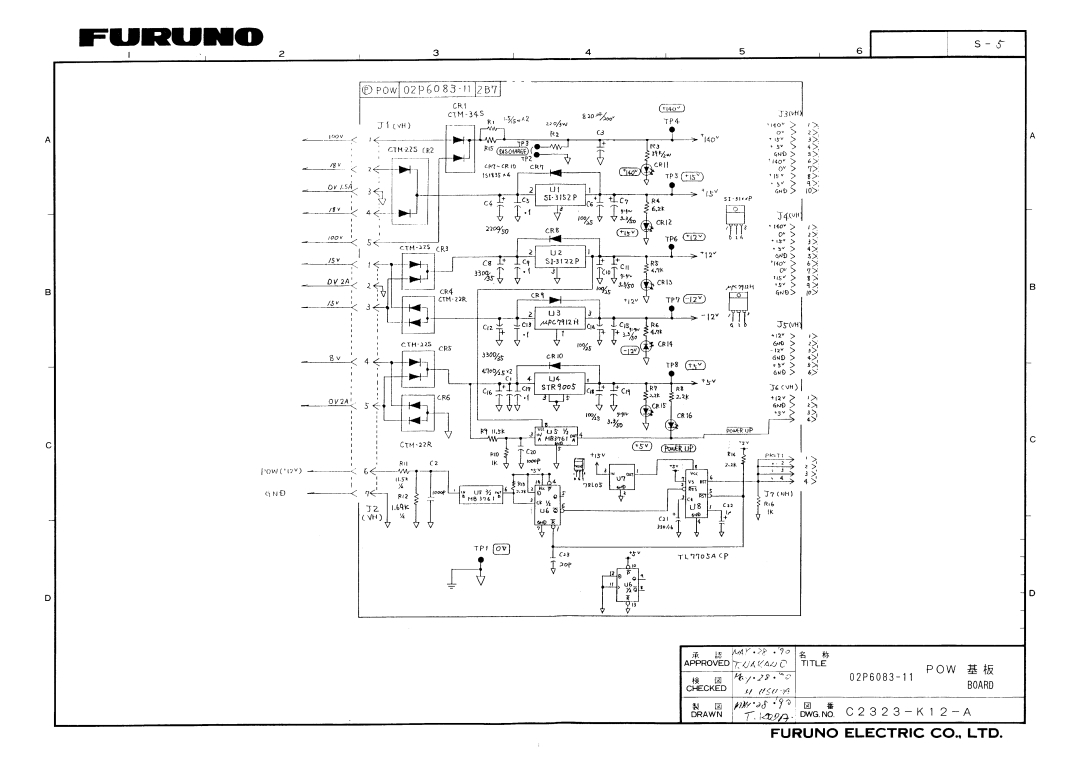 Furuno FCV-10 manual 