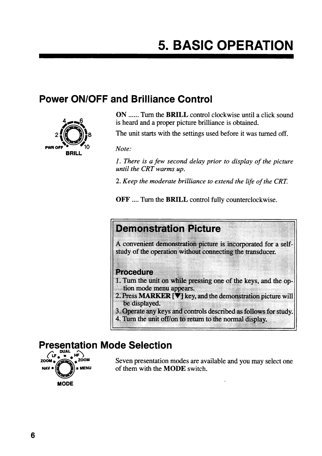 Furuno FCV-292 manual 