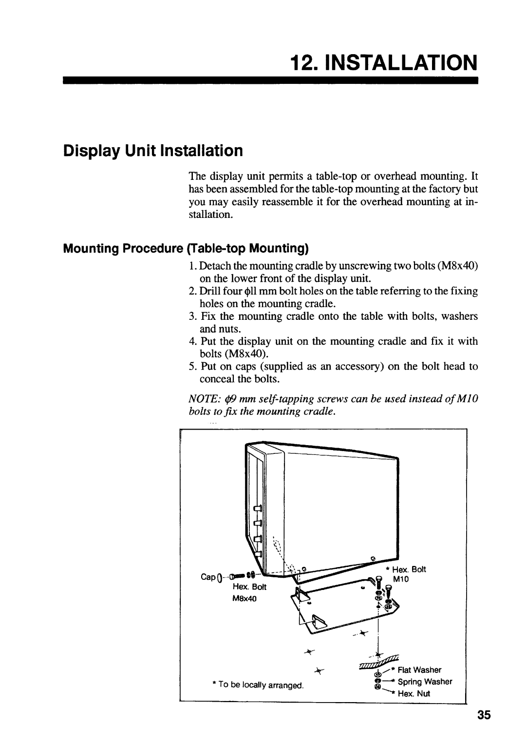 Furuno FCV-292 manual 