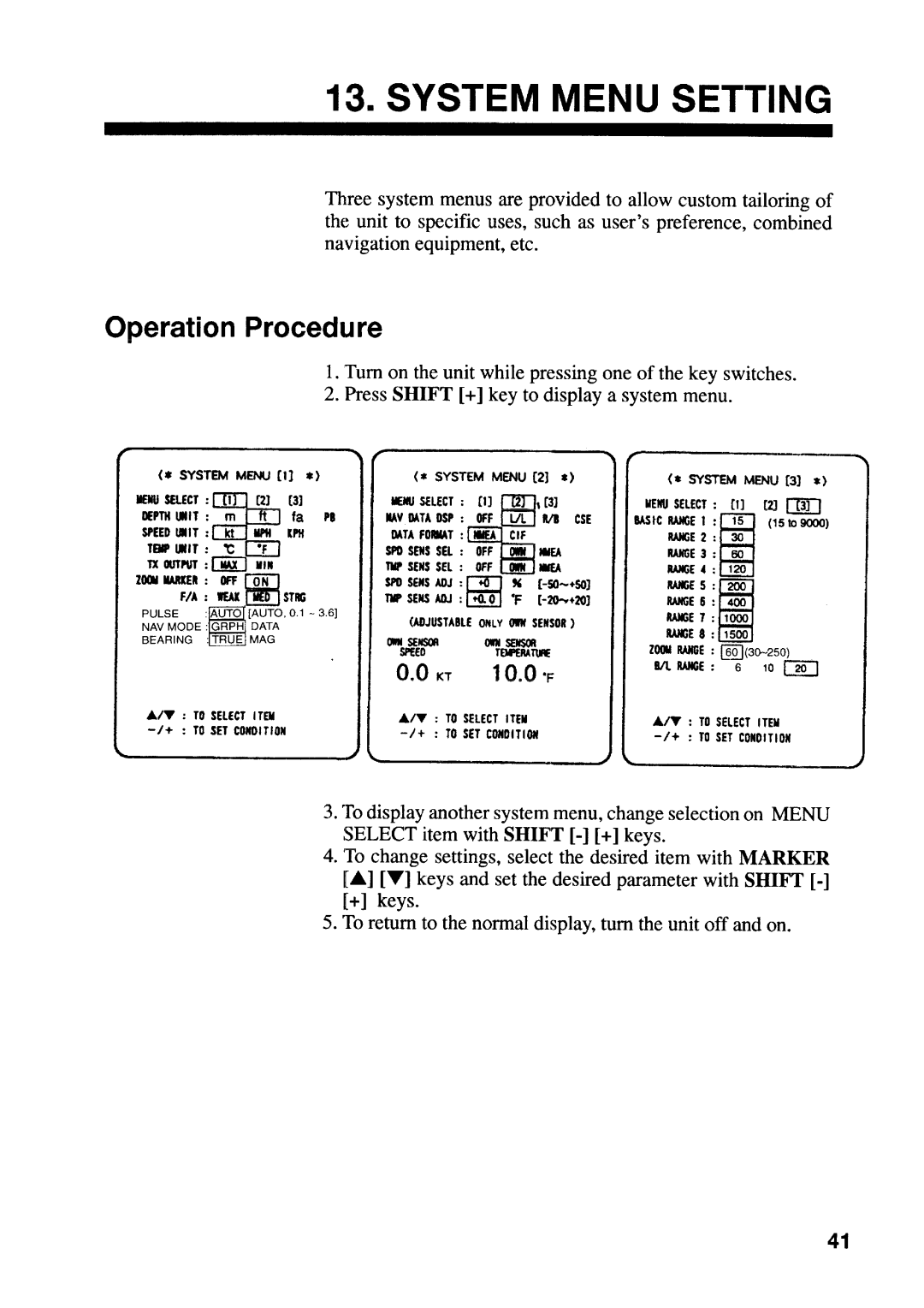 Furuno FCV-292 manual 