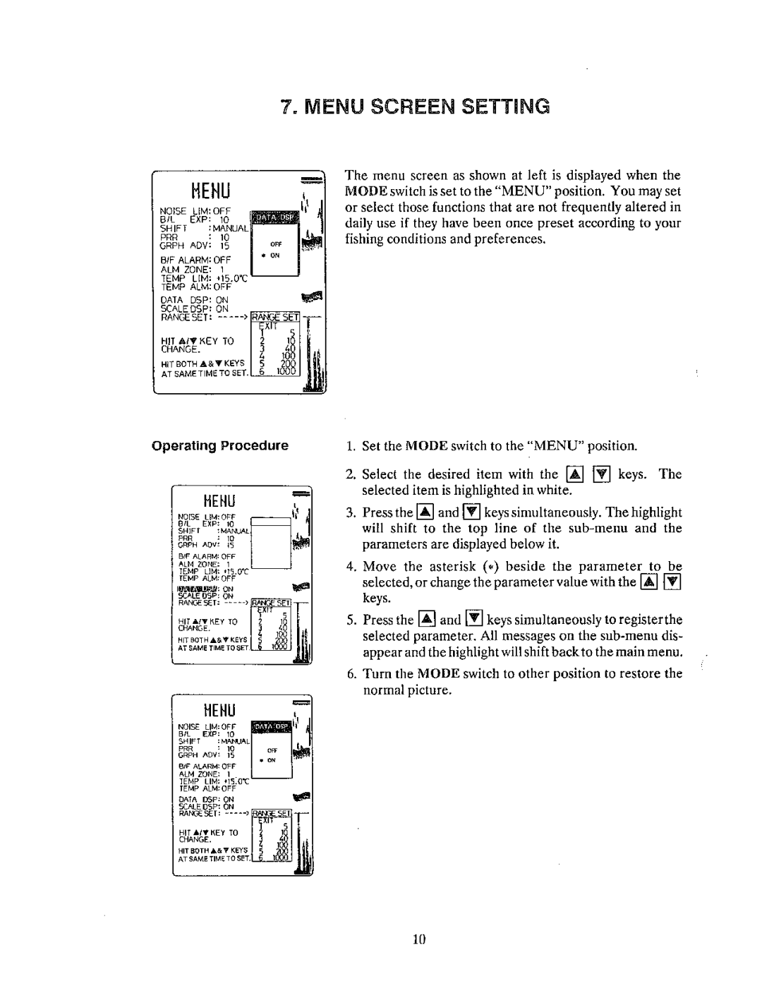 Furuno FCV-561 manual 