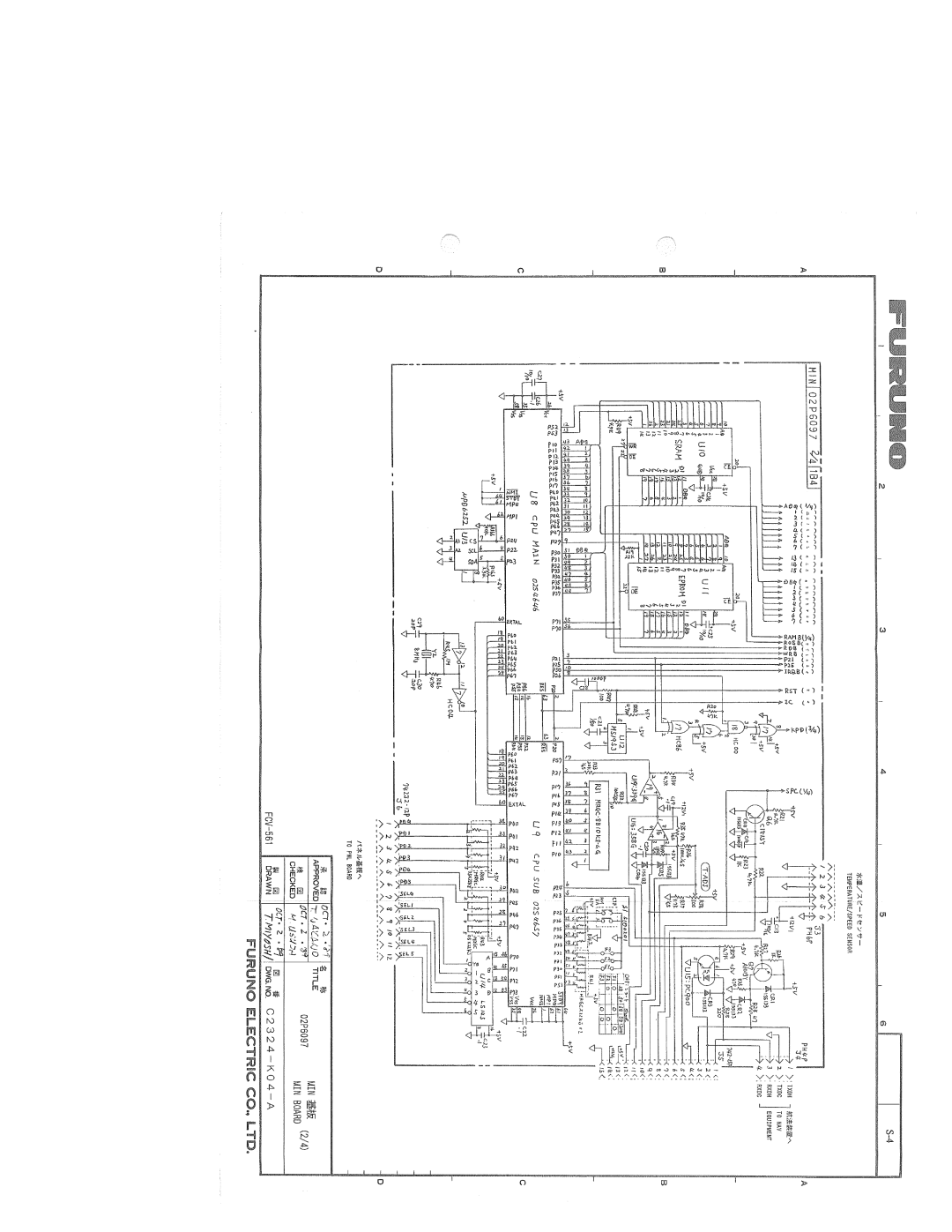 Furuno FCV-561 manual 