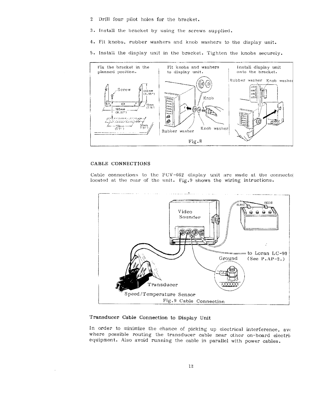 Furuno FCV-662 manual 