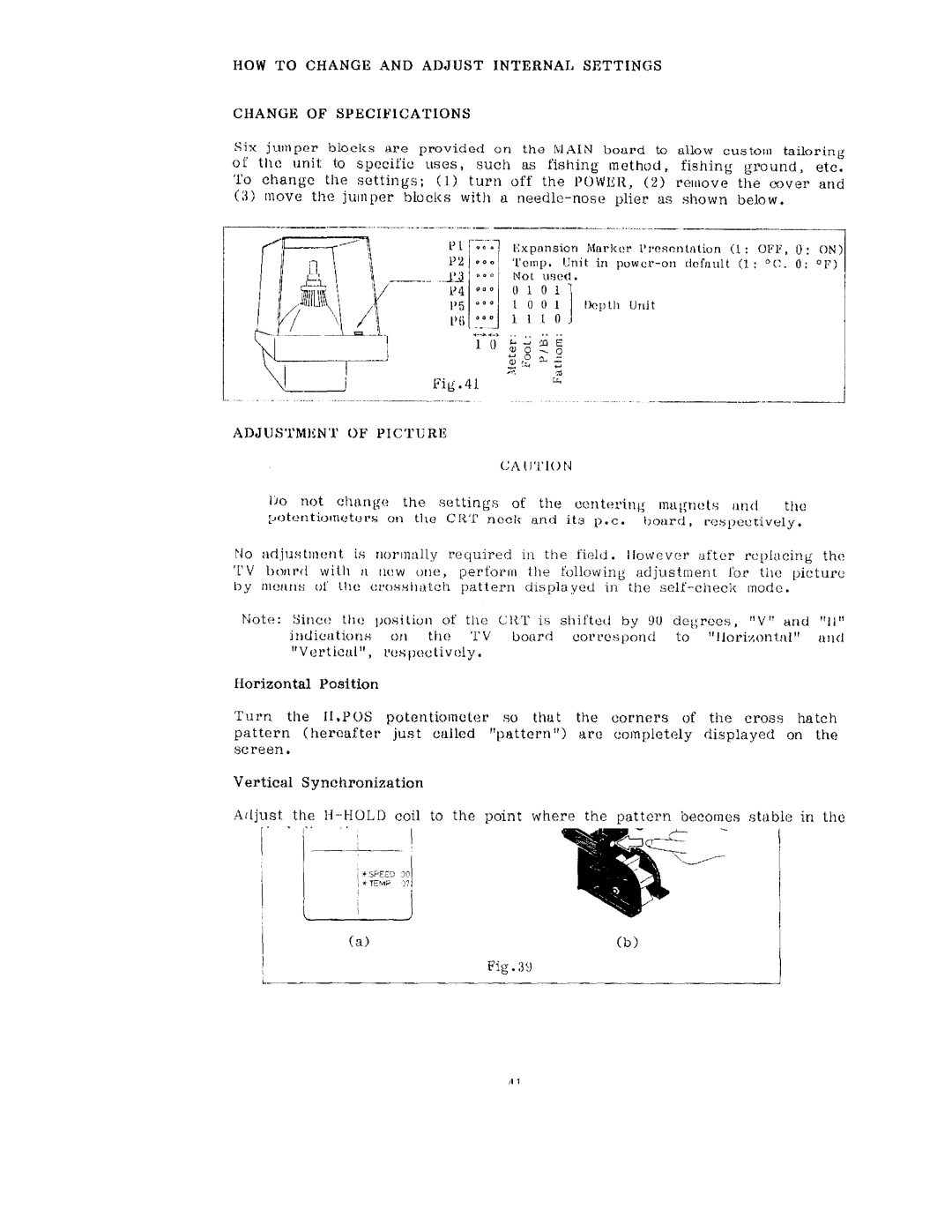 Furuno FCV-662 manual 