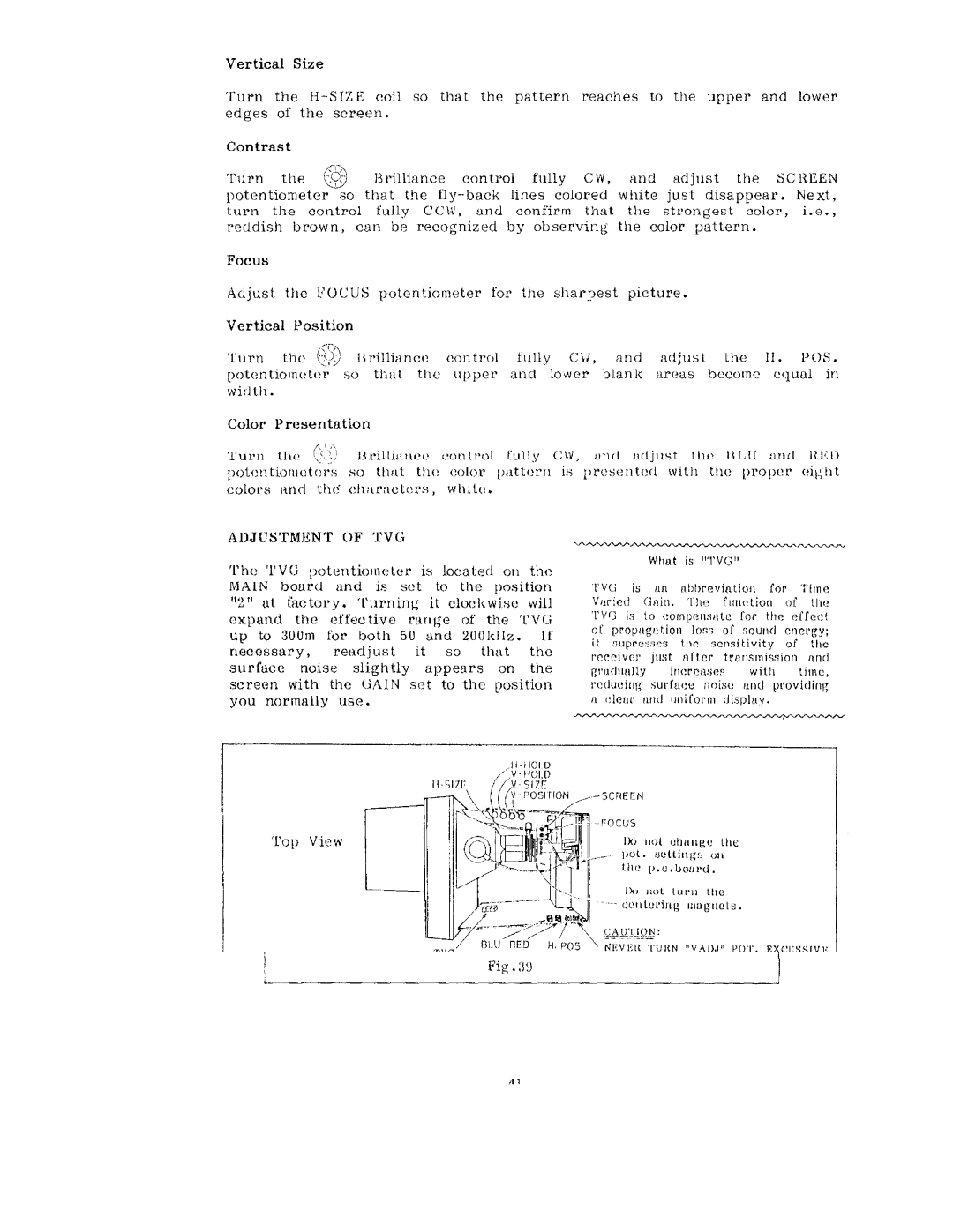 Furuno FCV-662 manual 