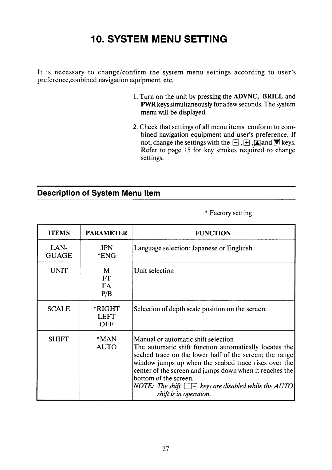 Furuno FCV-780/782 manual 