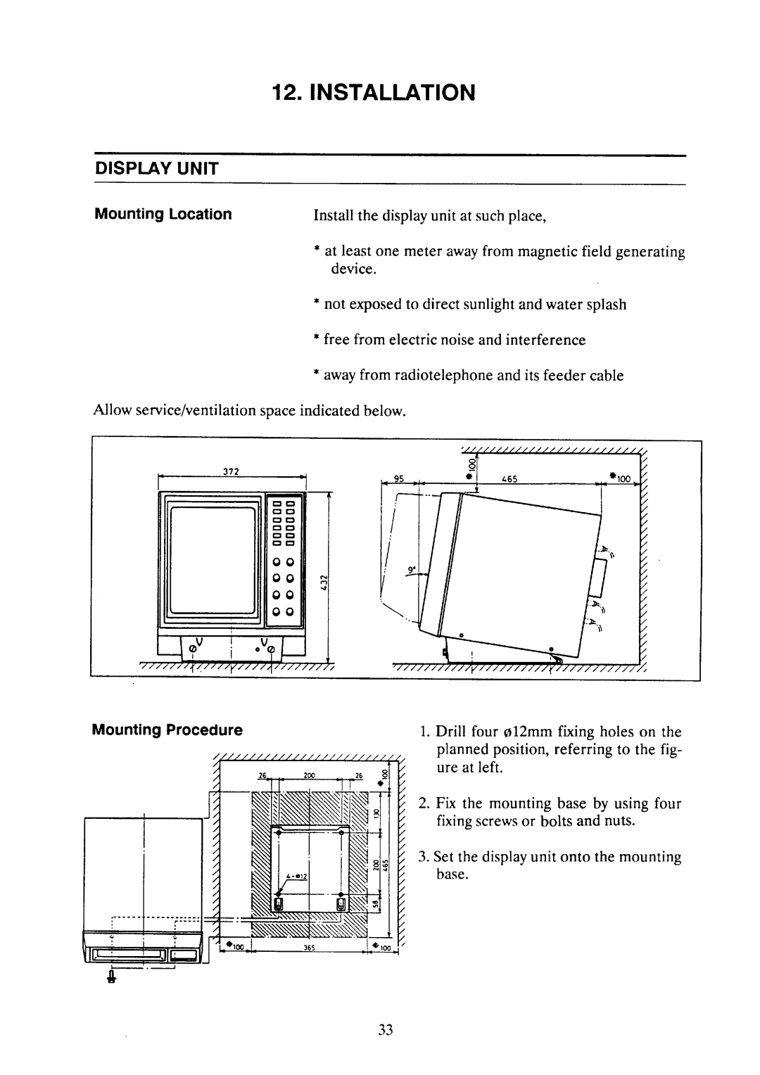 Furuno FCV-780/782 manual 