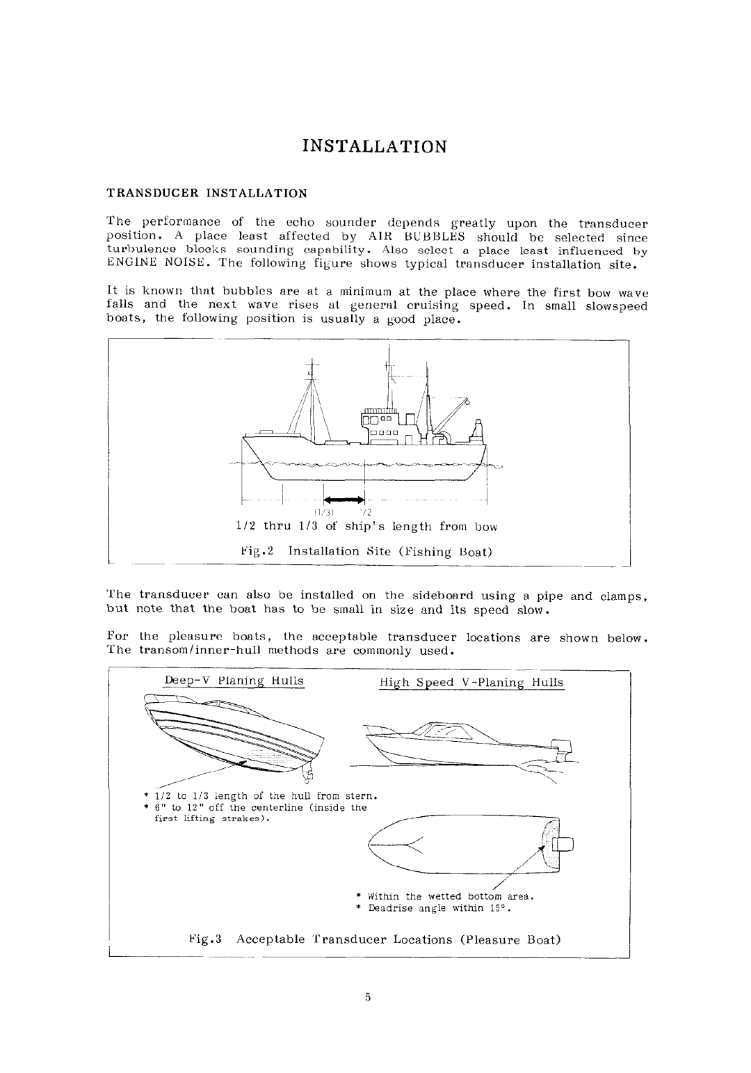 Furuno FE-4300 manual 