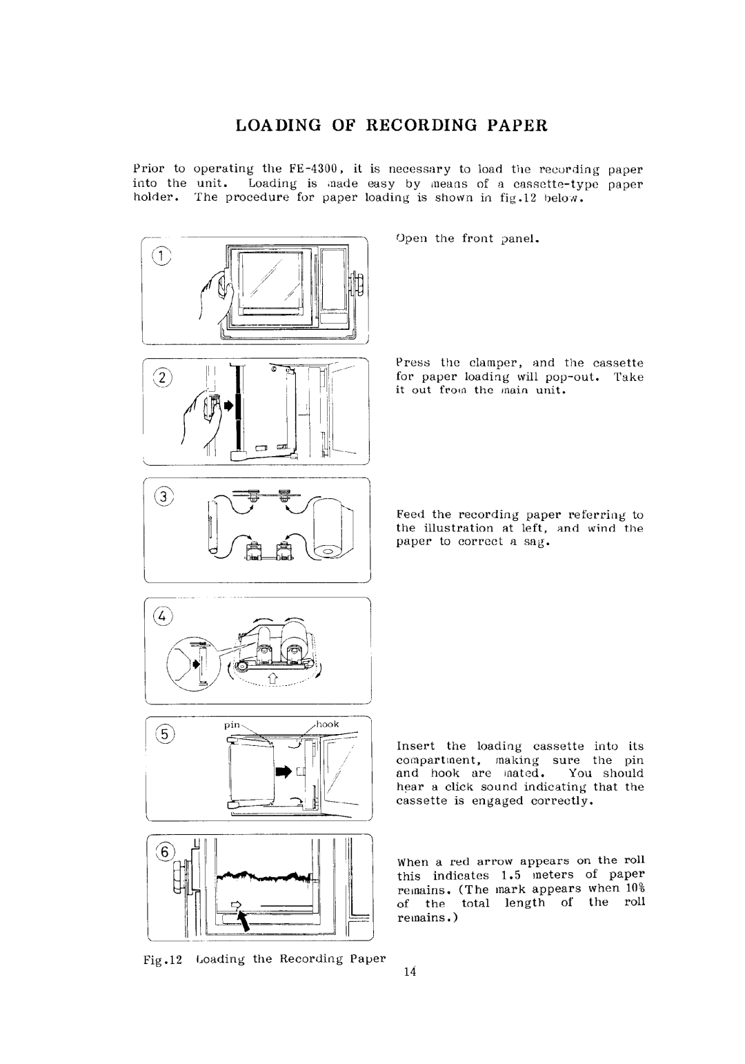 Furuno FE-4300 manual 