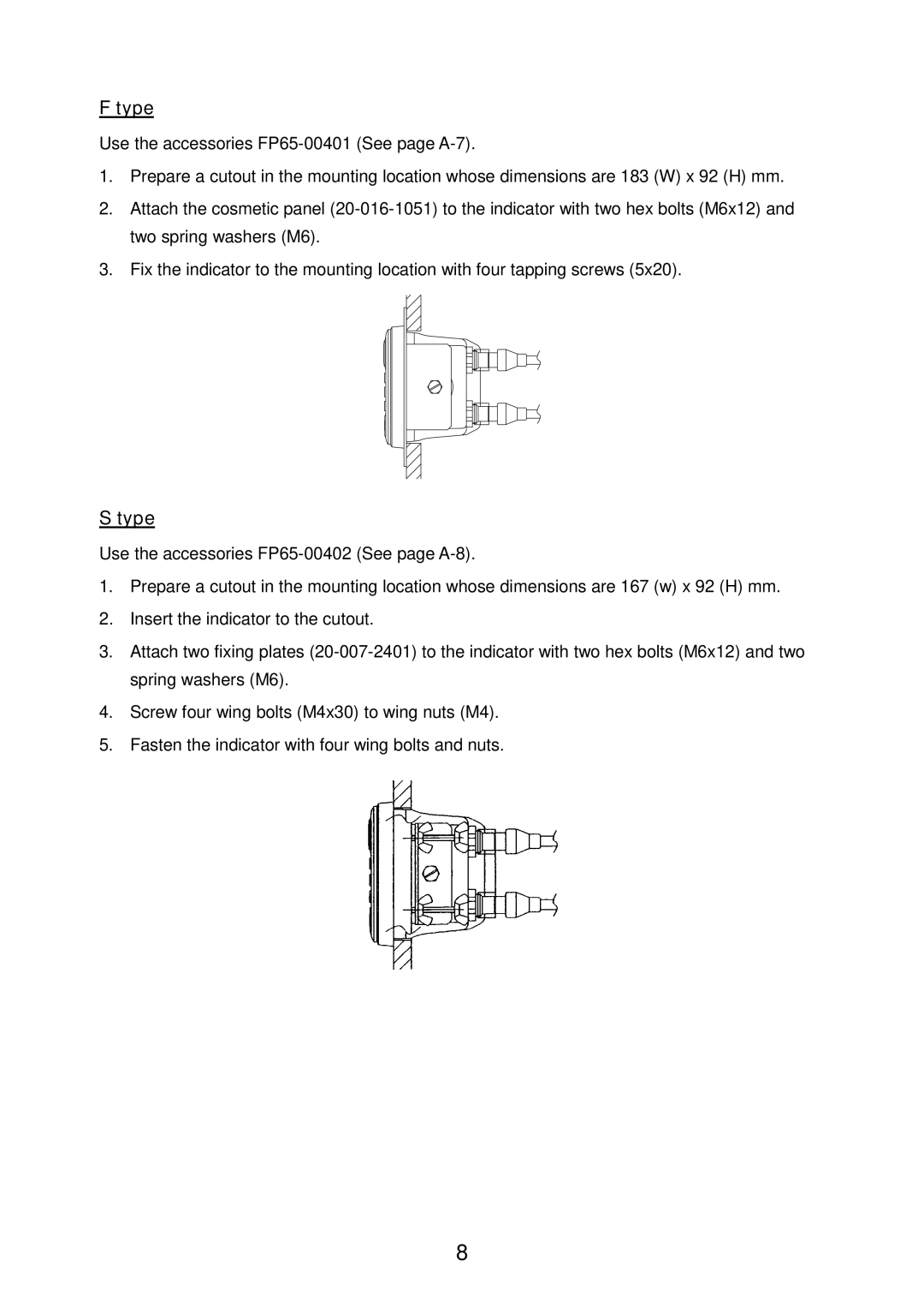 Furuno FE-700 installation manual Type 