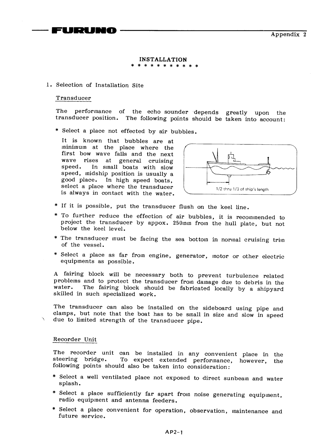 Furuno FE-808 manual 