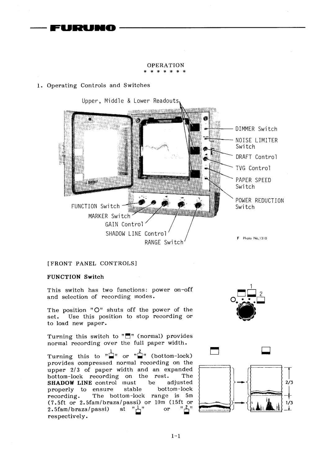 Furuno FE-808 manual 