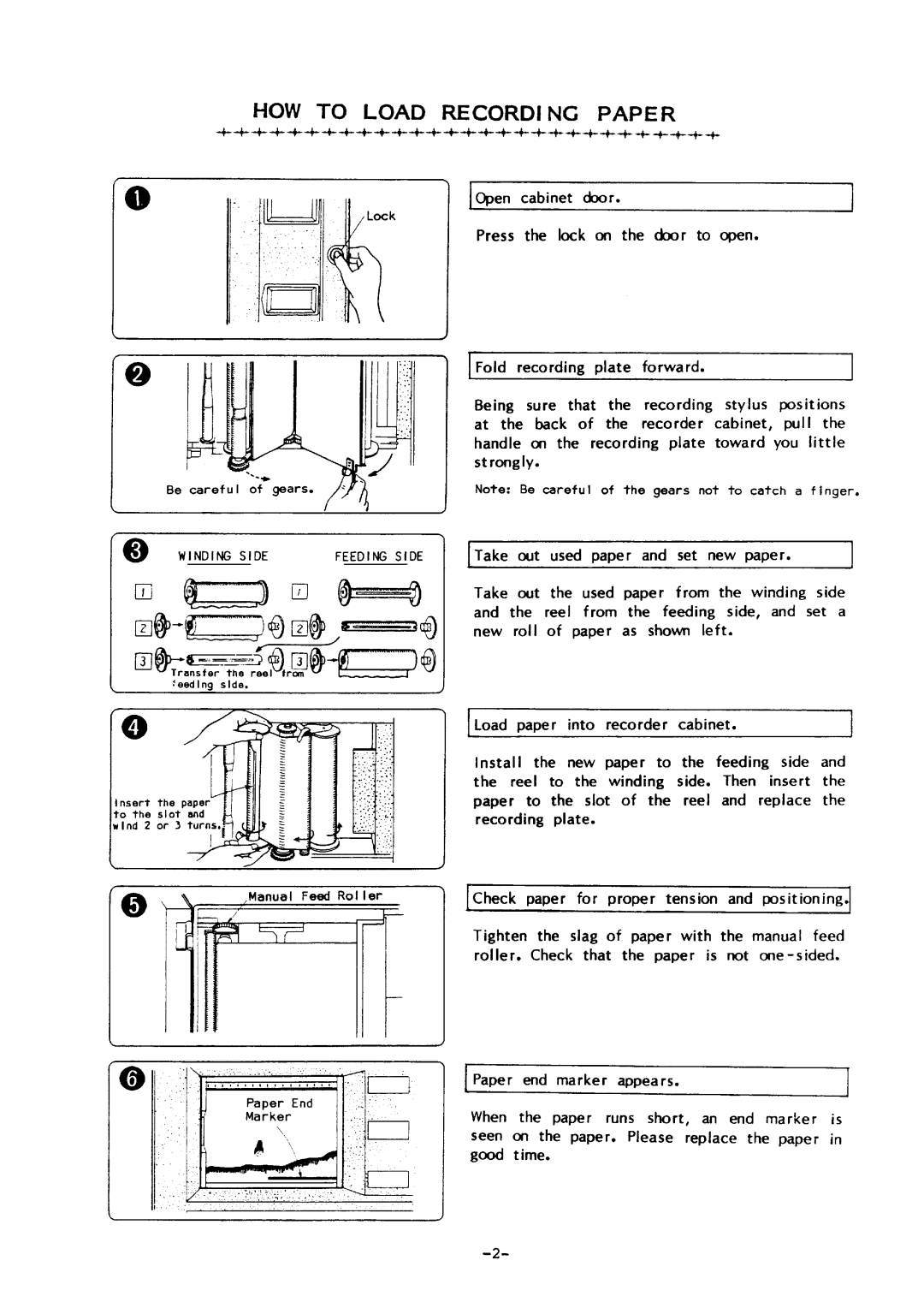 Furuno FE-881 II manual 