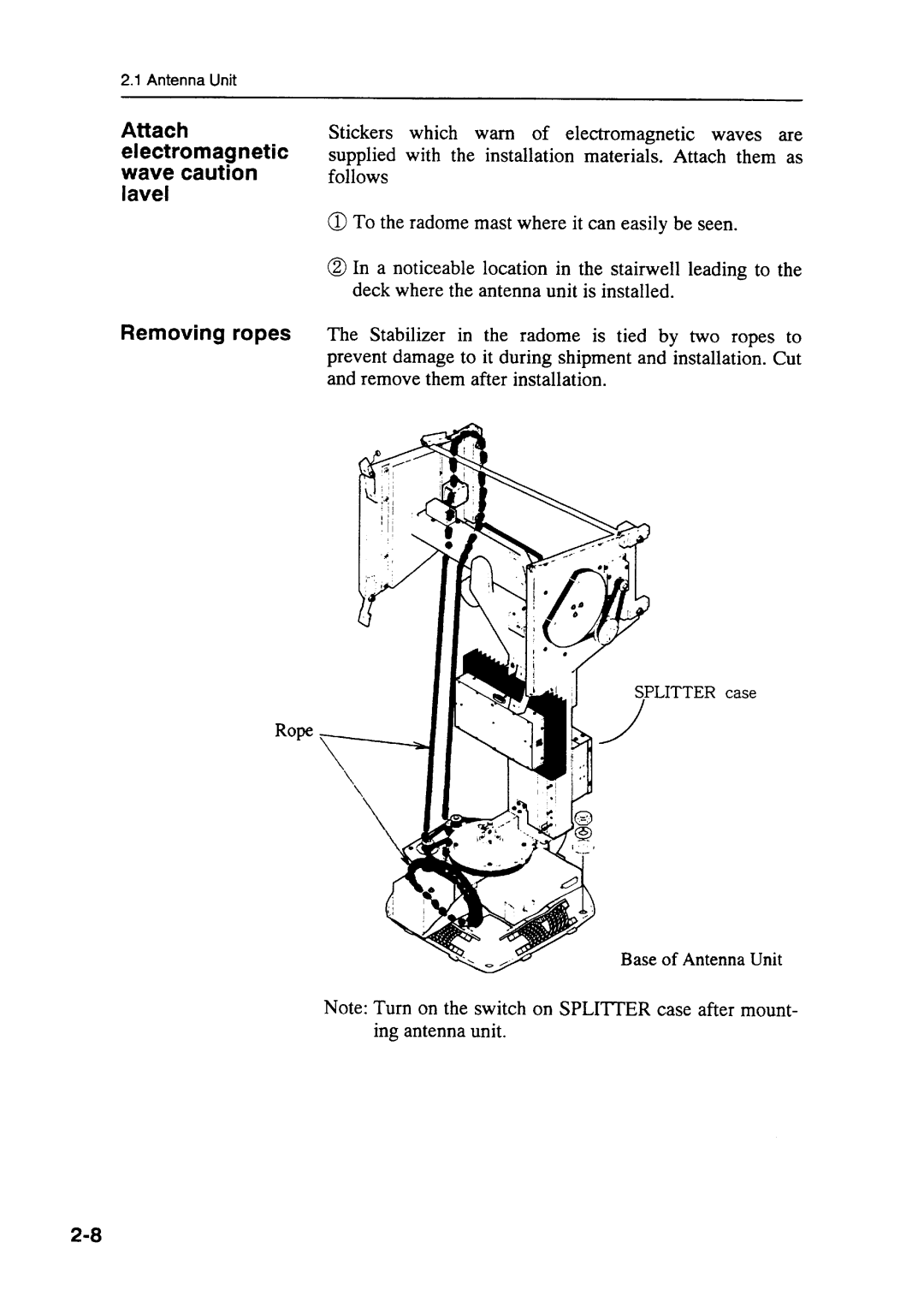 Furuno FELCOM 81B, FELCOM 81A manual 