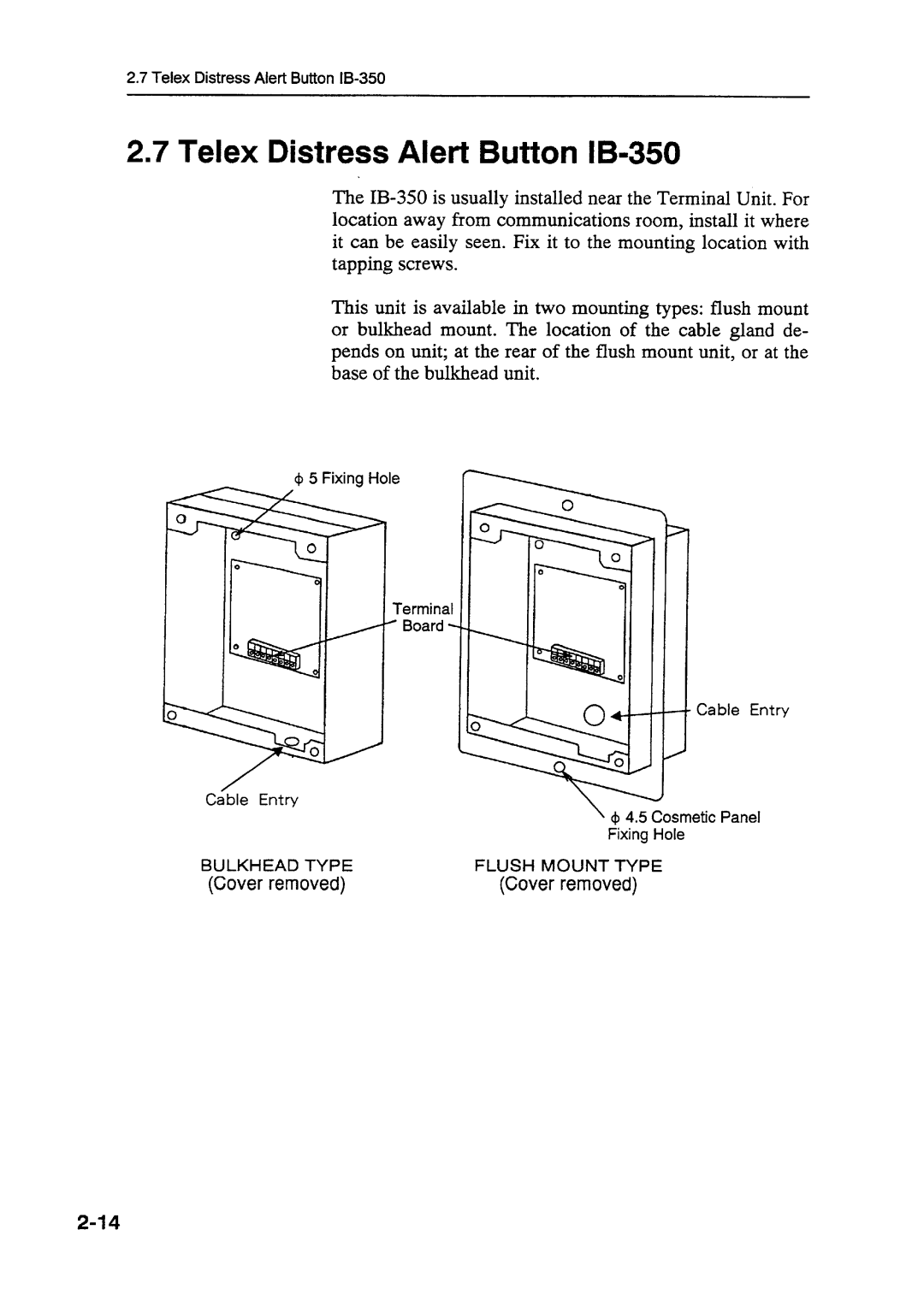 Furuno FELCOM 81B, FELCOM 81A manual 