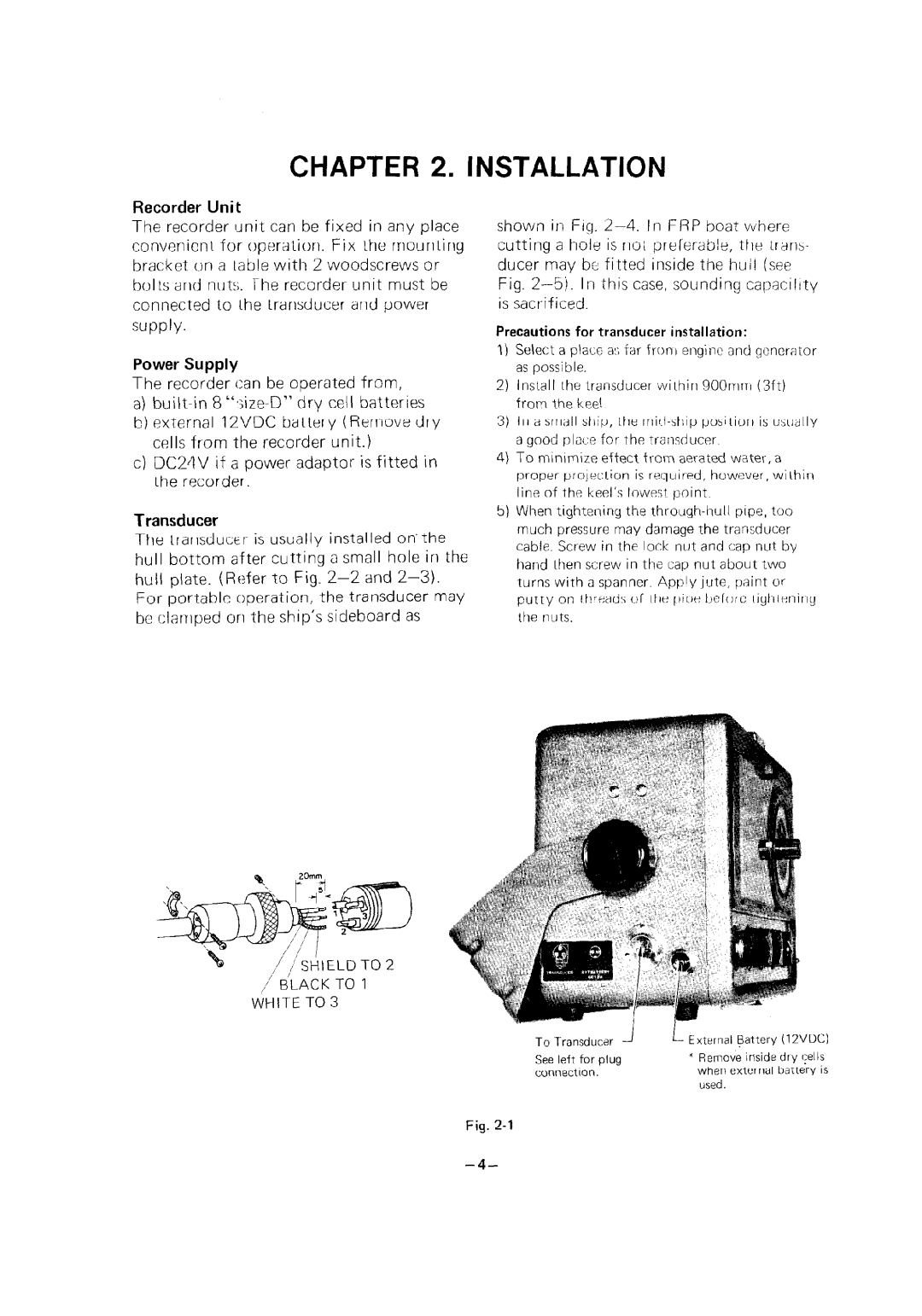 Furuno FG-11/200 MARK-3 manual 