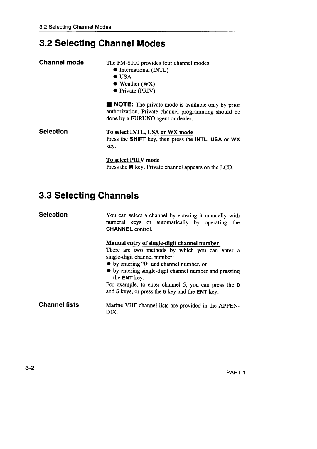 Furuno FM-8000 manual 