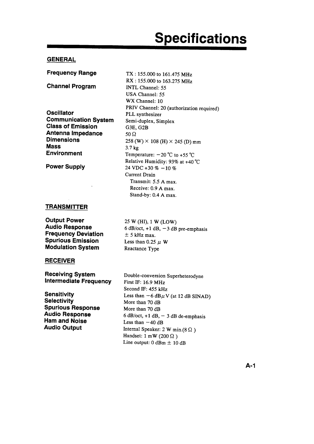 Furuno FM-8000 manual 