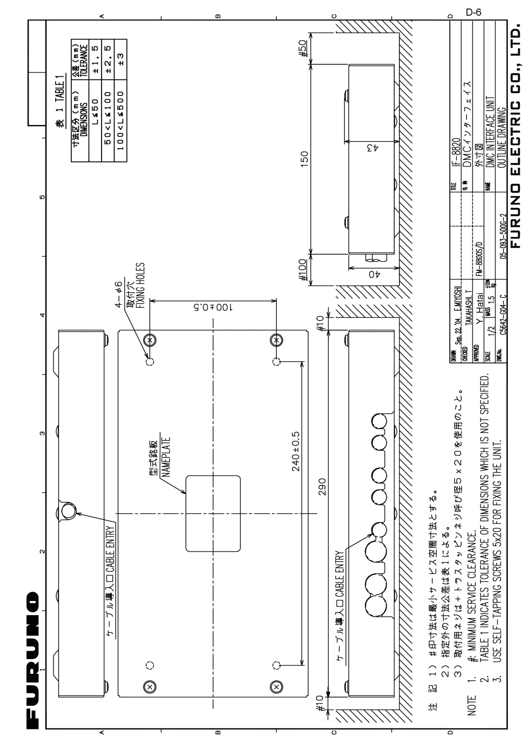 Furuno FM-8800D/8800S manual 