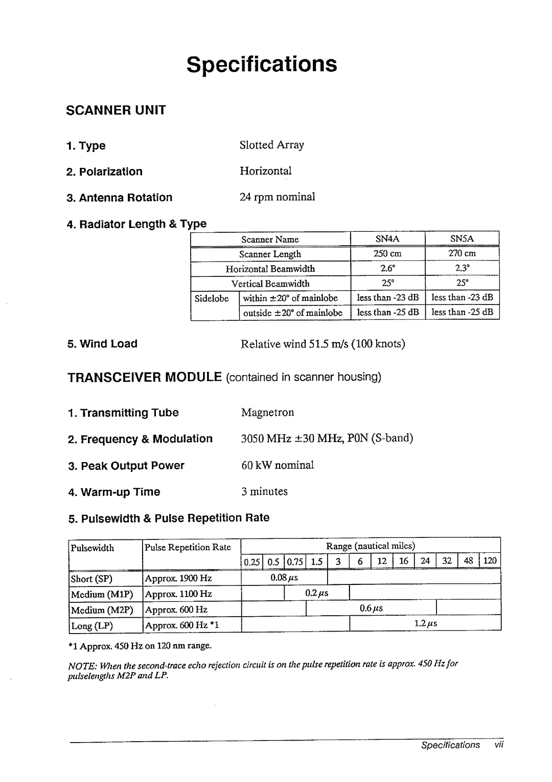 Furuno FR-1460DS manual 