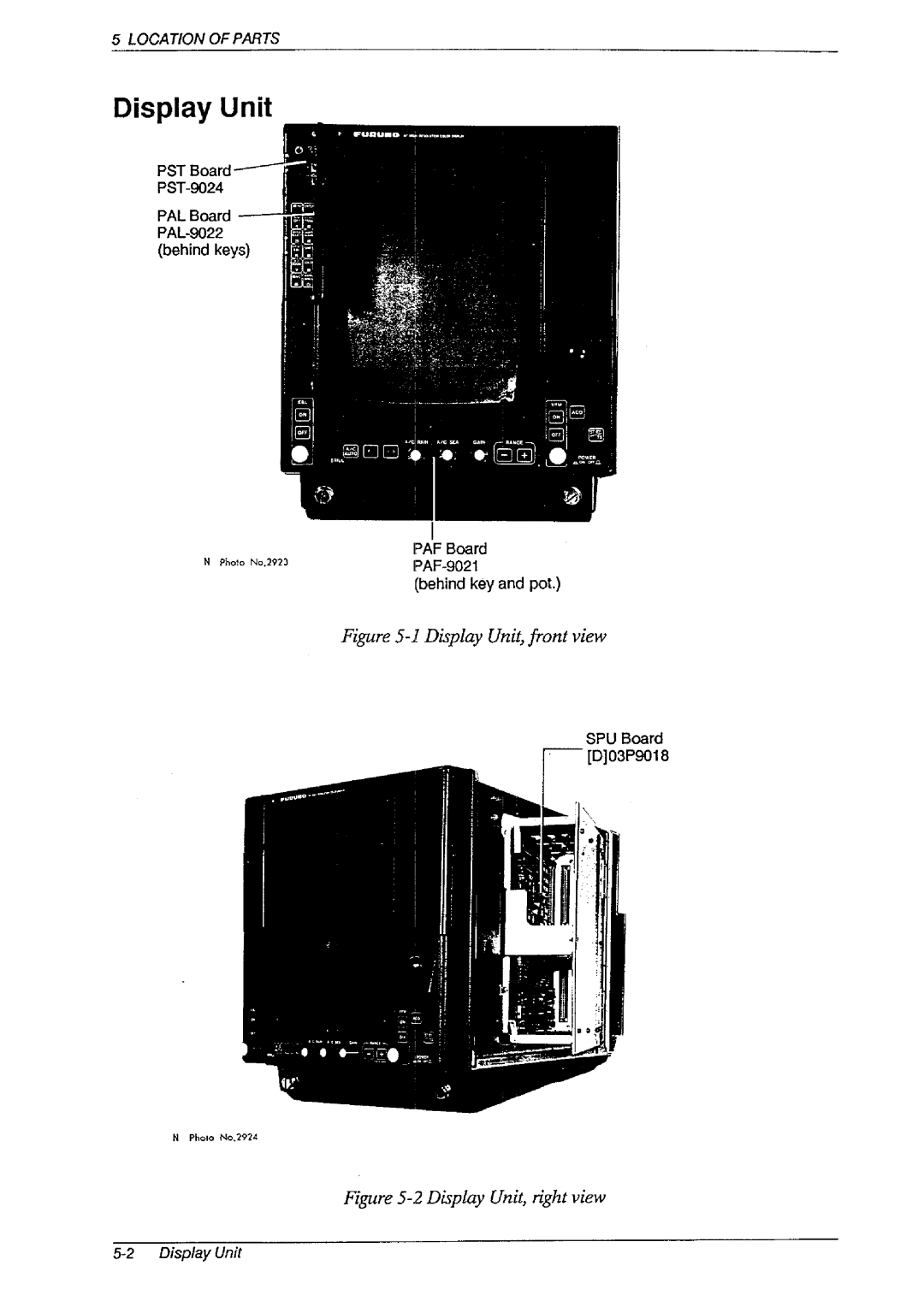 Furuno FR-1460DS manual 