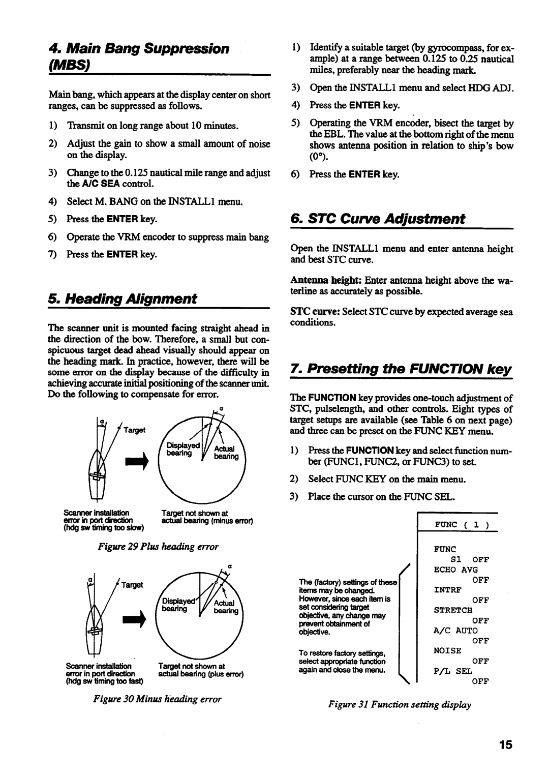 Furuno FR-1510, FR-1505, FR-1525 manual 