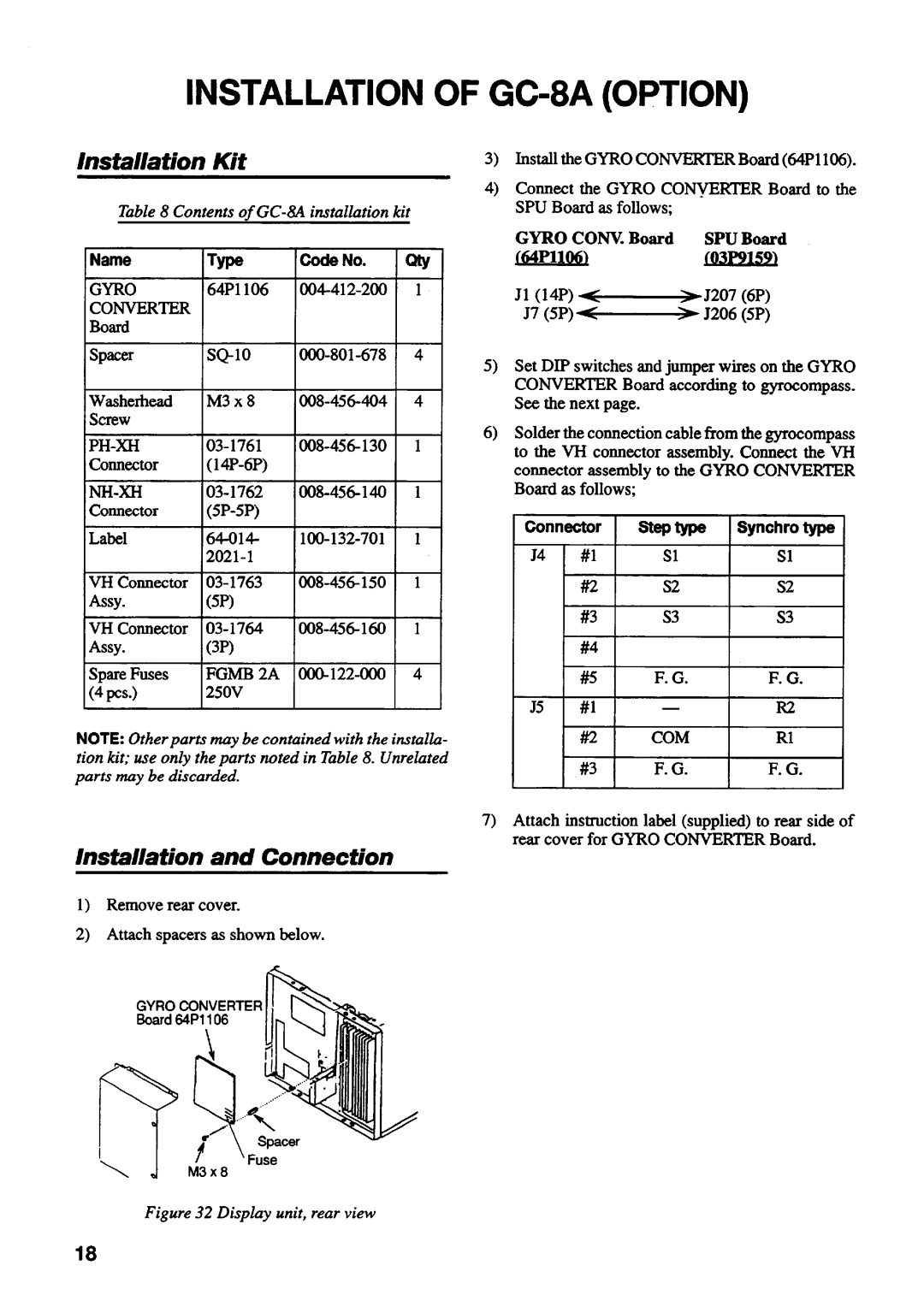 Furuno FR-1510, FR-1505, FR-1525 manual 