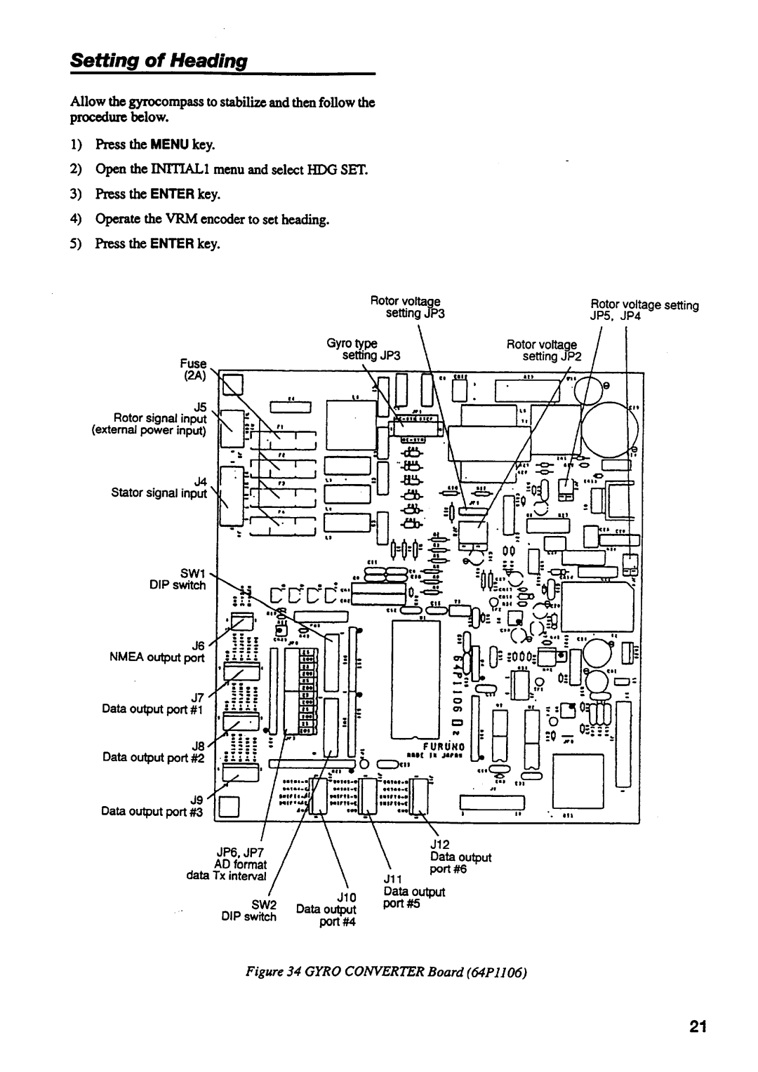 Furuno FR-1510, FR-1505, FR-1525 manual 