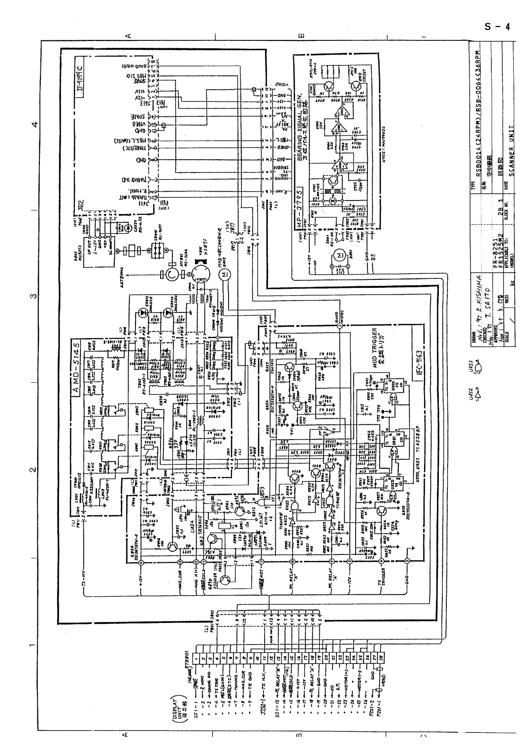 Furuno FR-1510, FR-1505, FR-1525 manual 