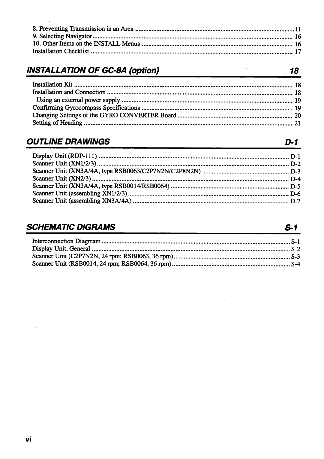 Furuno FR-1525, FR-1505, FR-1510 manual 