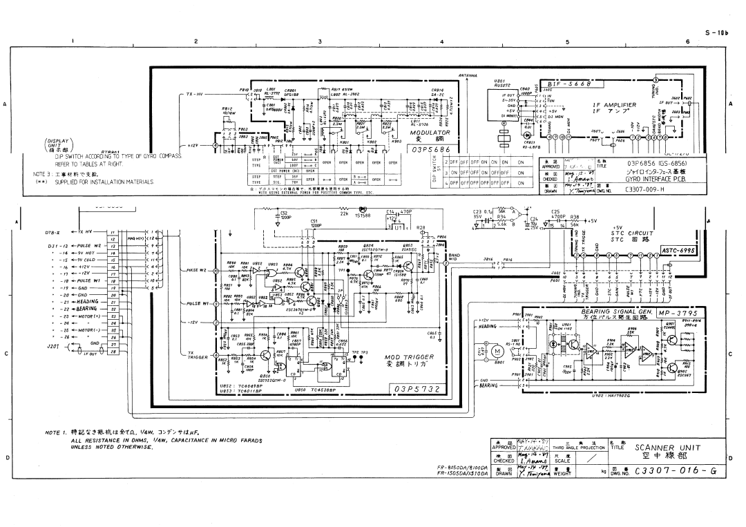 Furuno FR-1510DA manual 