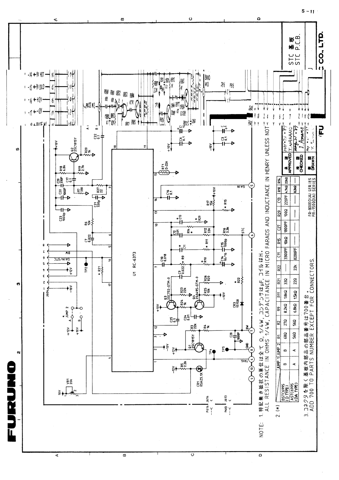 Furuno FR-1510DA manual 