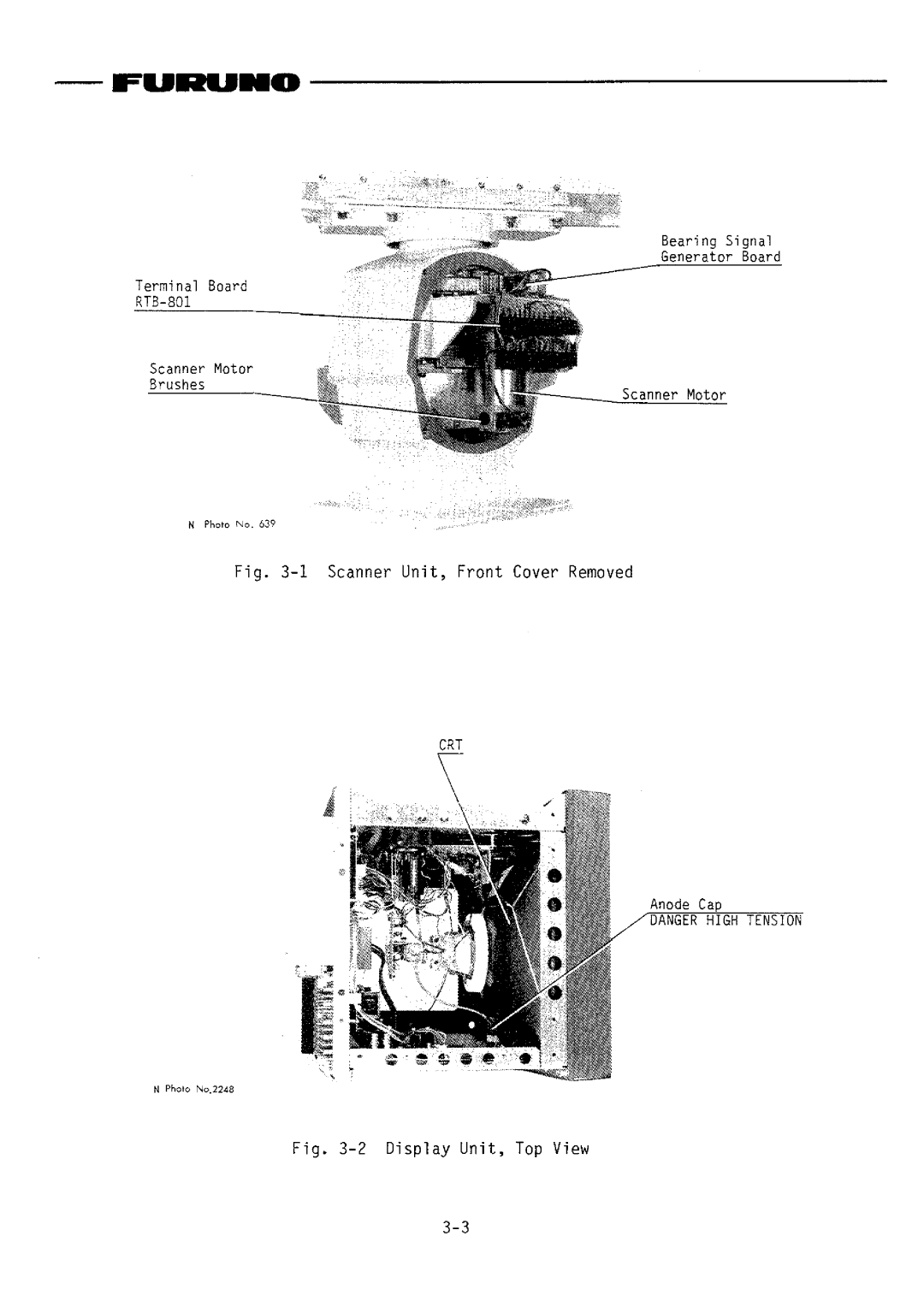 Furuno FR-1510DA manual 